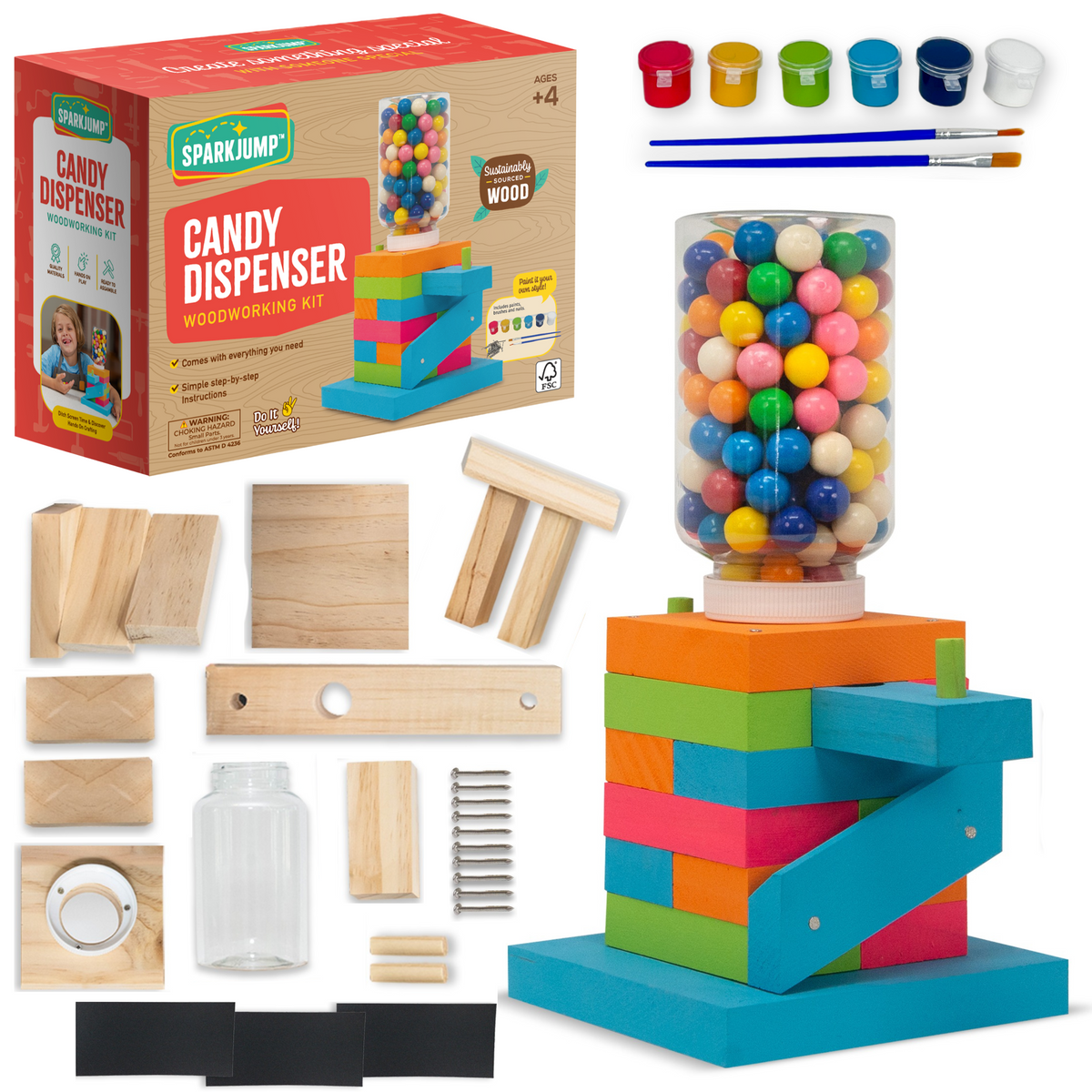 Candy Dispenser Case Pack (8 Kits) Atlanta Market Special