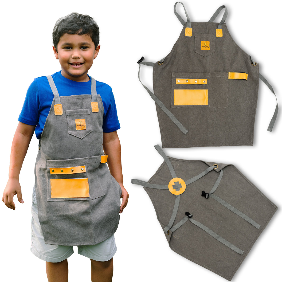 Kids Canvas Woodworking Apron