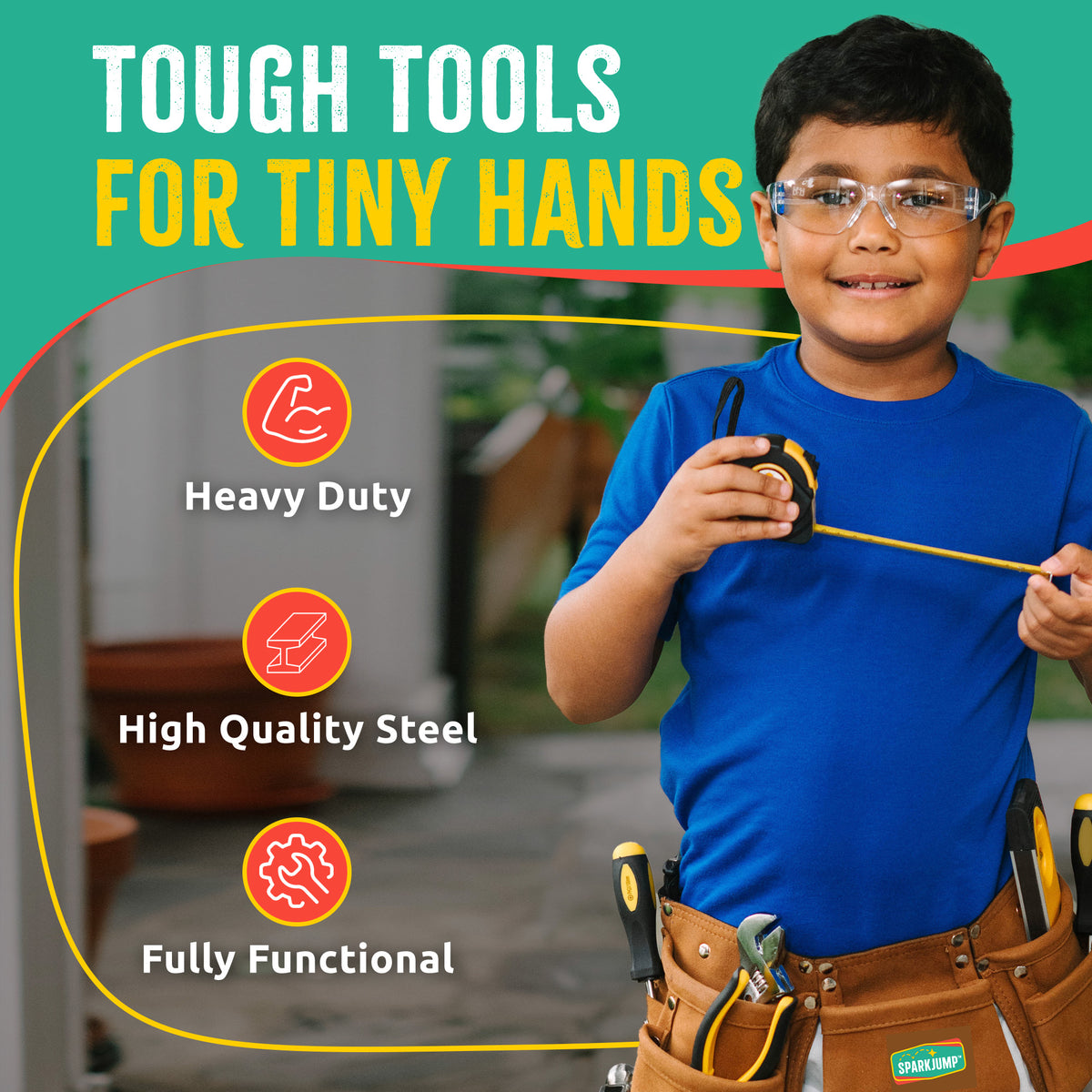 Kids Deluxe Tool Set